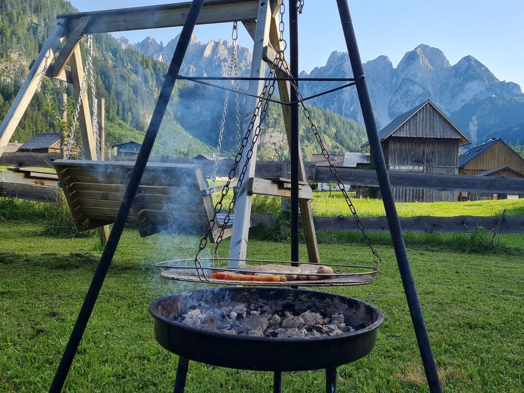 Grillen im Garten
