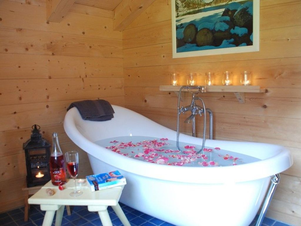 Ferienhaus Austadl, Gosau. Bad oben