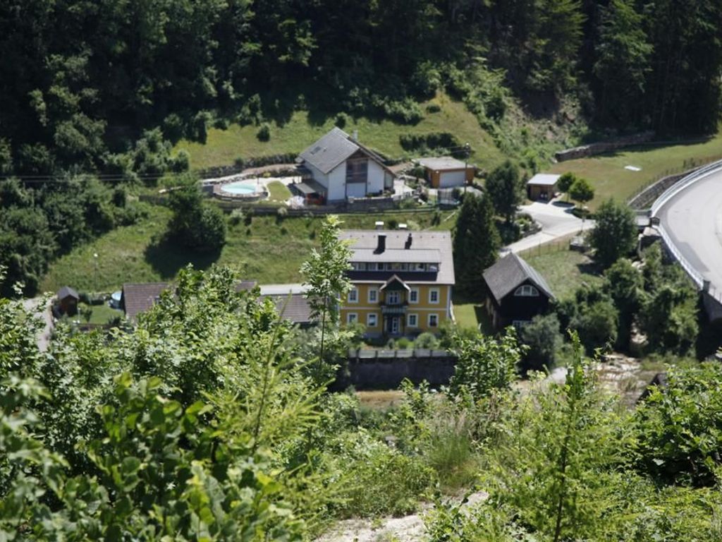 Blick Antonius Kapelle zum Ferienhaus an der Ybbs