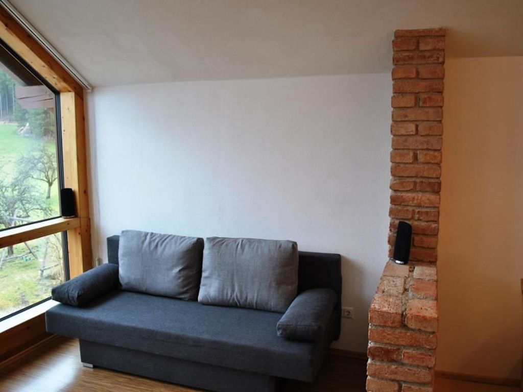 Sofa in der Wohnküche