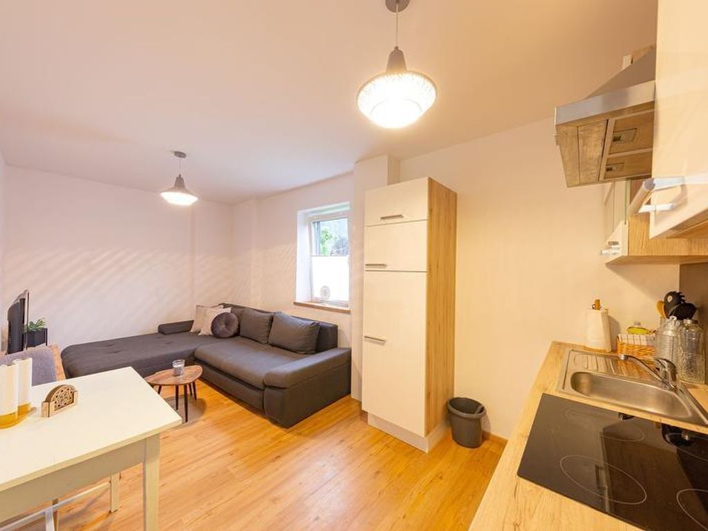 Wohnzimmer - Apartment Angermühle
