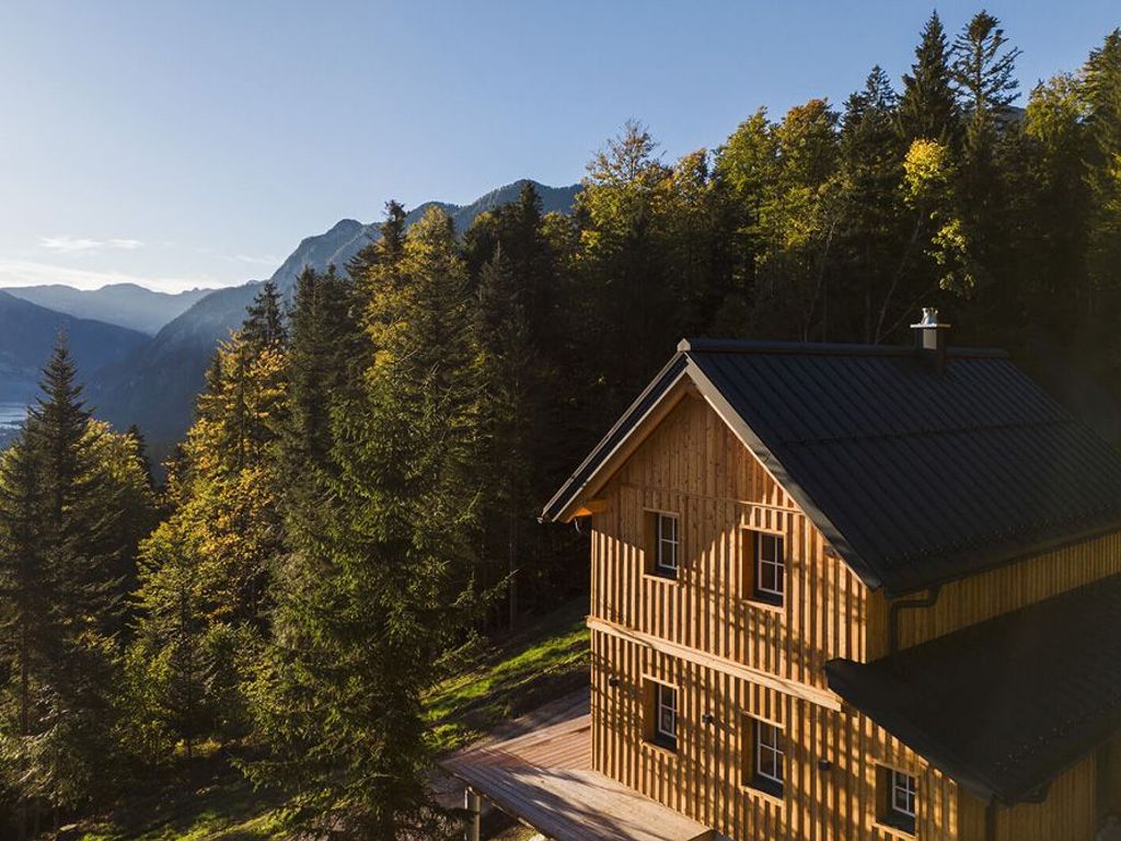 Haus in Vogelperspektive