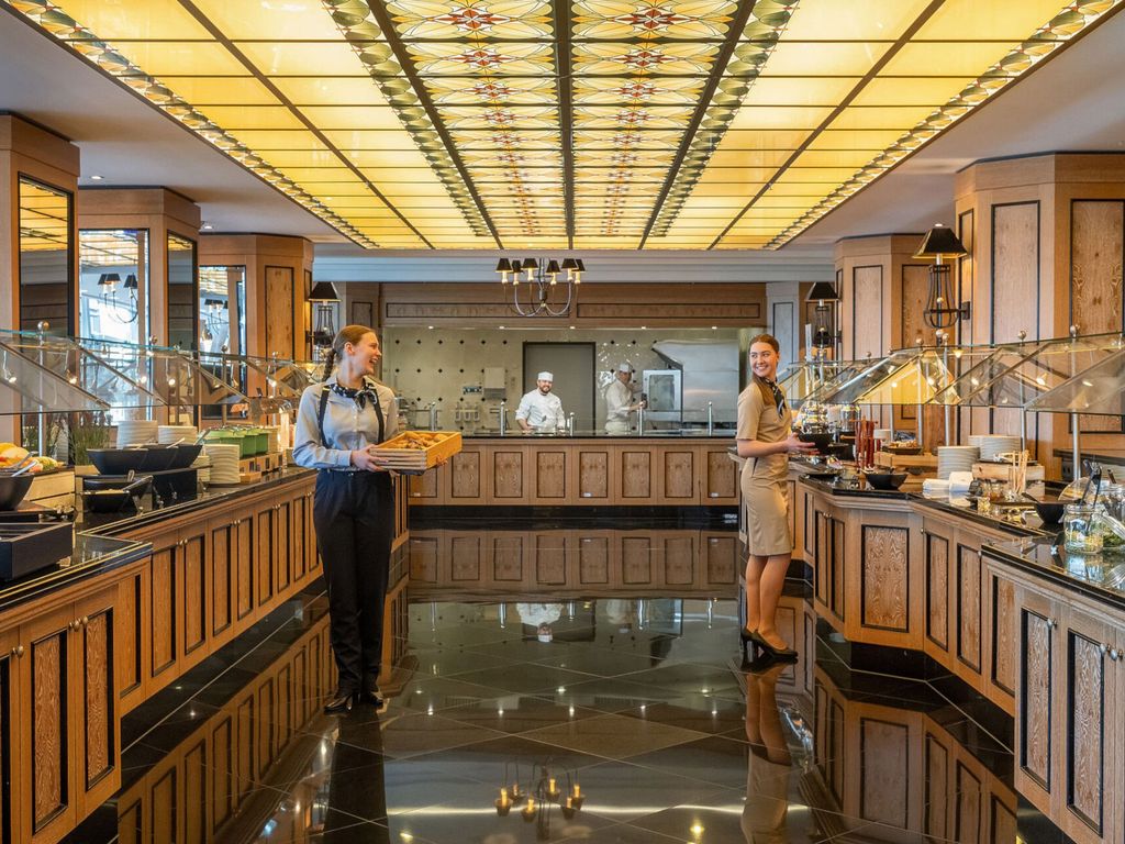Buffet im Restaurant Wintergarten