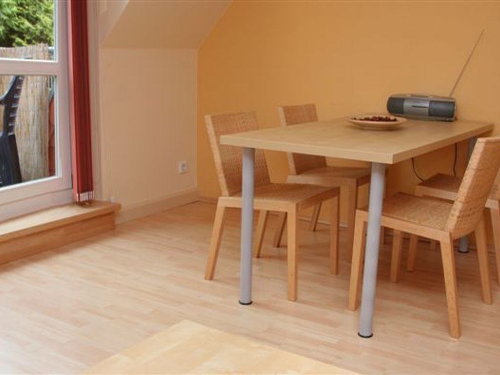Sitzecke und Balkon