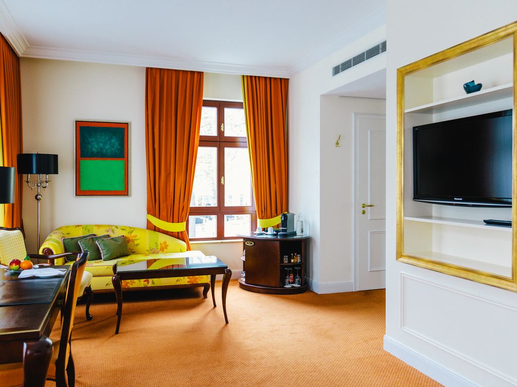 Wohnbereich Deluxe Zimmer