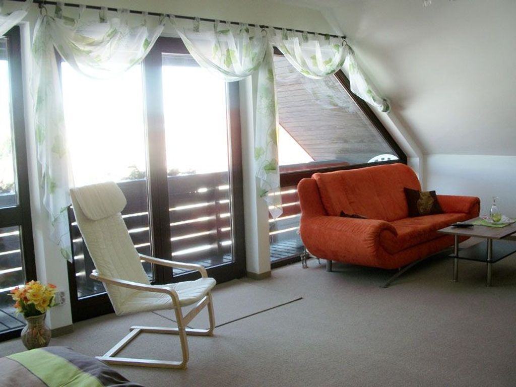 Wohnbereich/ Balkon