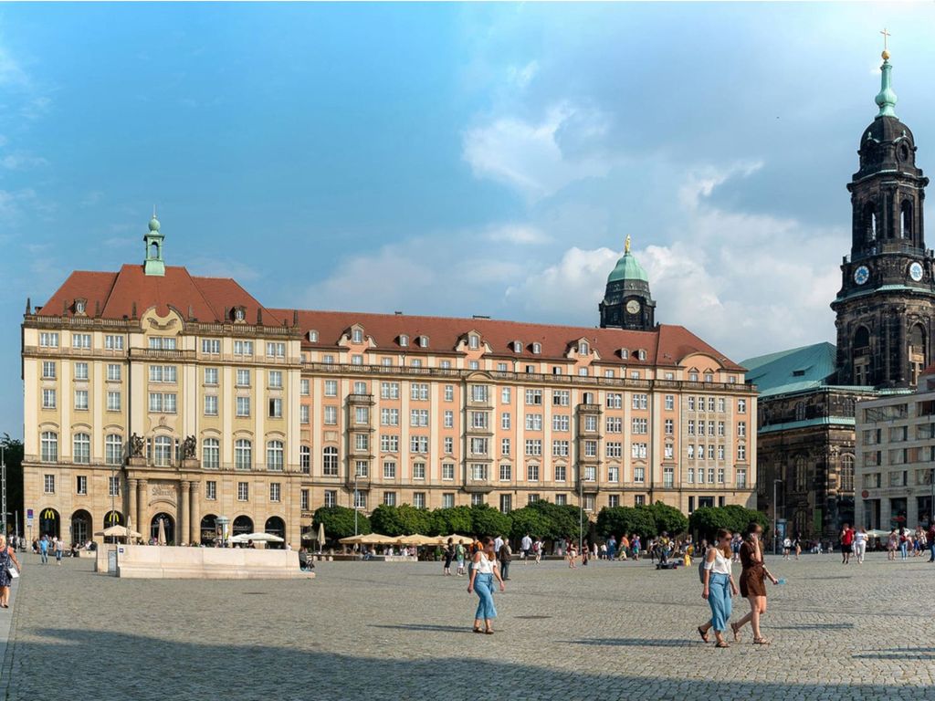 Ansicht über den Altmarkt