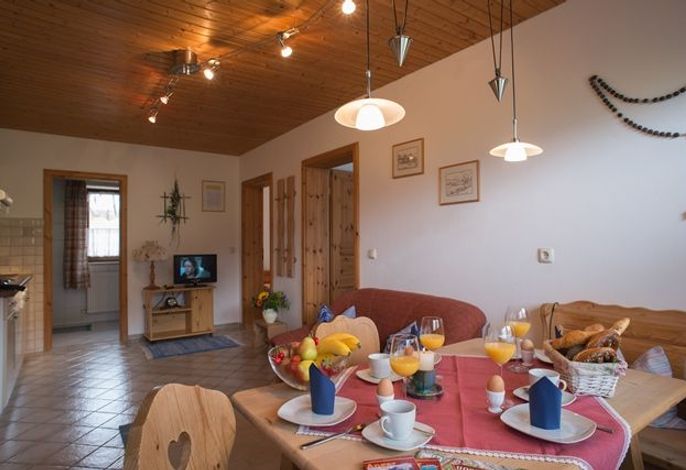 Ferienwohnung Nr. 3,  55 qm, 2 Schlafzimmer, Balkon, 4 Sterne, 5 Pers.