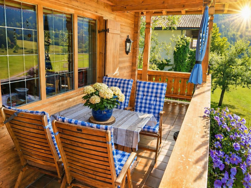 Wohnbeispiel Balkon: Genießen Sie die traumhafte Aussicht von unseren lauschigen Balkonen...