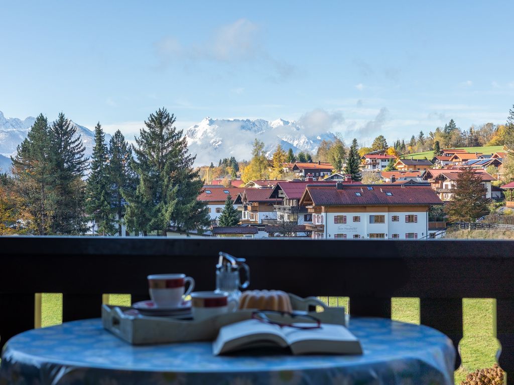 Blick auf das Kaisergebirge