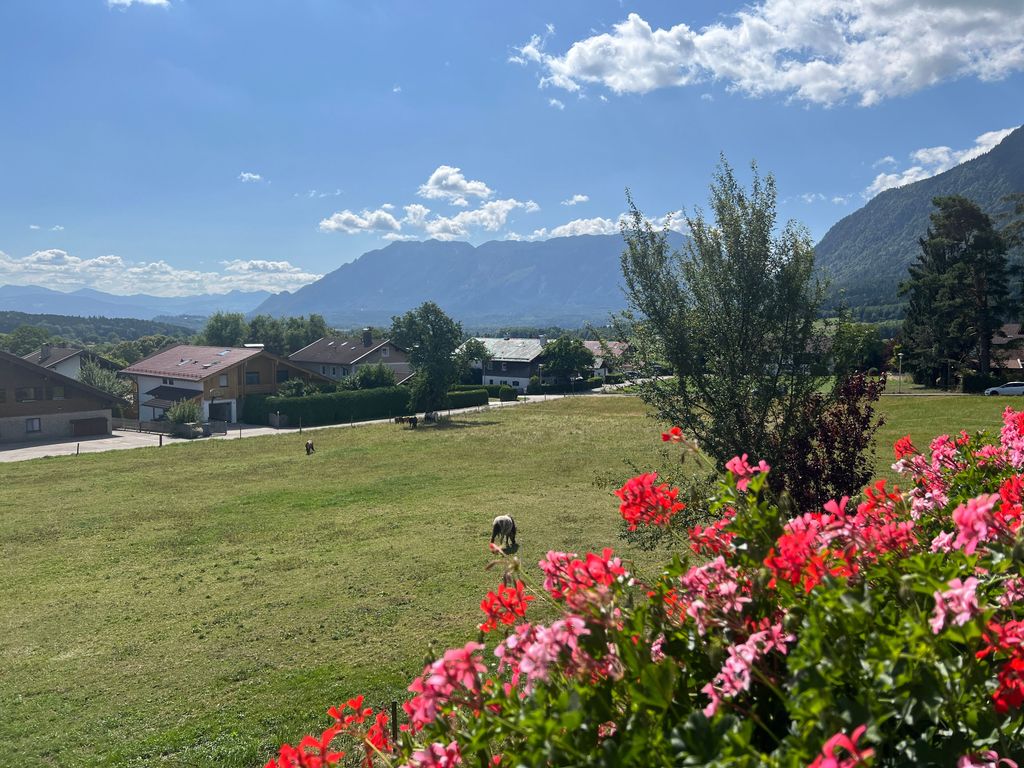 Blick vom Balkon