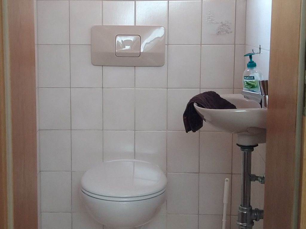 Etagen- WC von Zimmer 2 zur alleinigen Nutzung