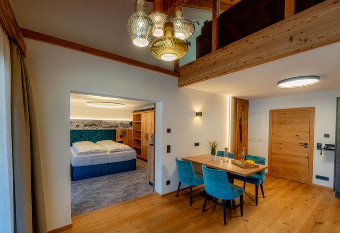 (4) Suite Scheibeberg, 1. OG mit Balkon Dorfblick, 65 qm
