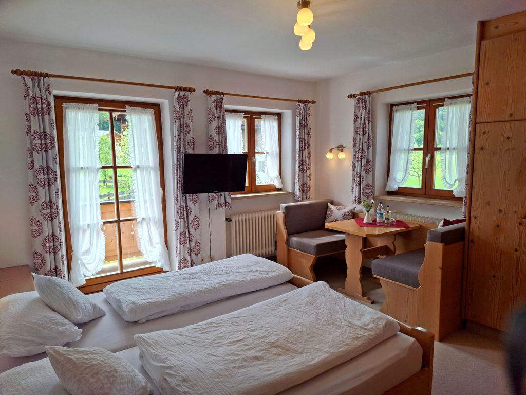 Doppelzimmer "Klausenberg" im Knapphof Reit im Winkl