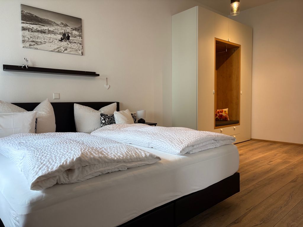 Schlafzimmer Gartenlaube
