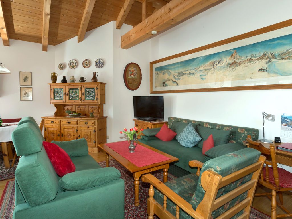 Wohnraum Ferienwohnung Kampenwand