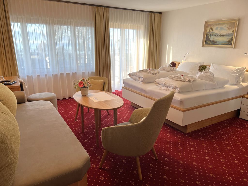 Doppelzimmer Seeseite A - Balkon/Terrasse Wohnbeispiel