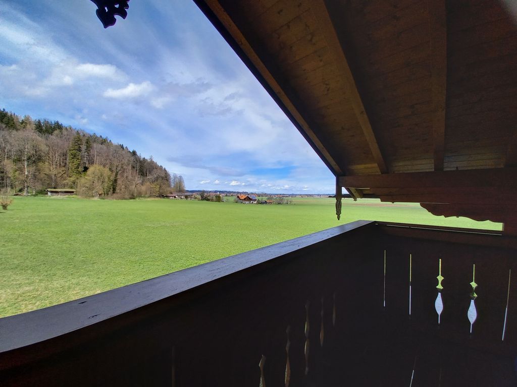 Blick vom Balkon