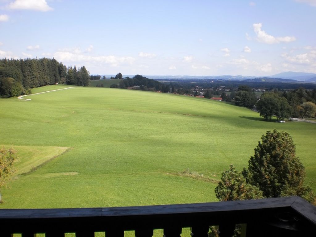 Ausblick vom Balkon