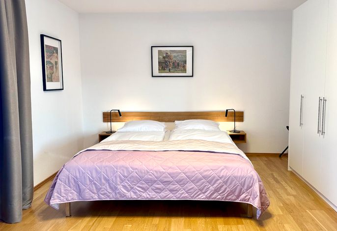 Ferienwohnung 1, 32 qm 1. Etage, kombinierter Wohn- und Schlafbereich
