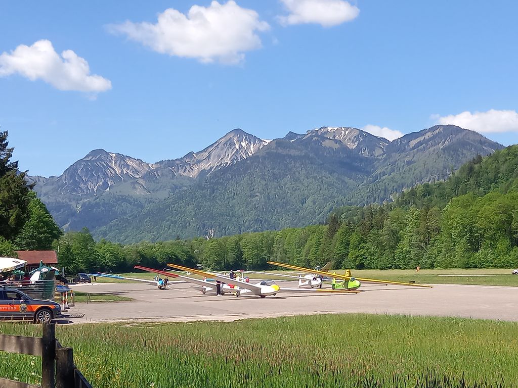 Segelflugschule in Unterwössen, Rundflugmöglichkeit