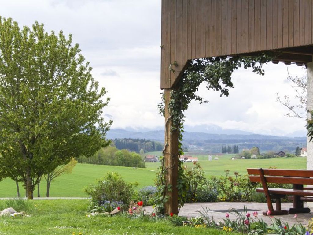 Aussicht vom Sitzplatz