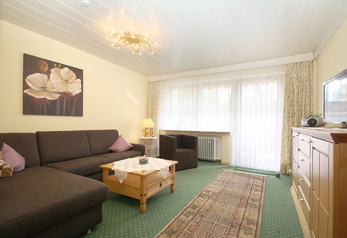 Ferienwohnung 9, 65qm, Terrasse, Küche extra, 1 Schlafzimmer, max 2 Pers., WLAN