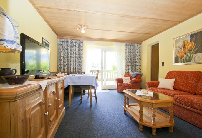 Ferienwohnung 1, 55qm, Terrasse, Küche extra, 1 Schlafzimmer, max 2 Pers., WLAN