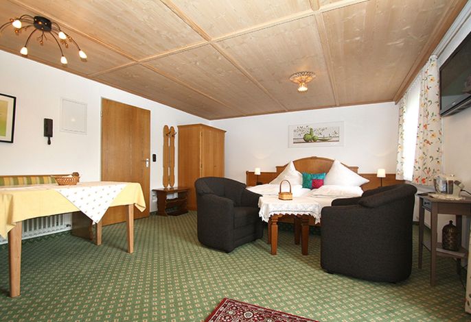 Appartement 5, 38qm, Balkon, Kochnische, 1 Wohn- Schlafraum, max. 2 Pers., WLAN