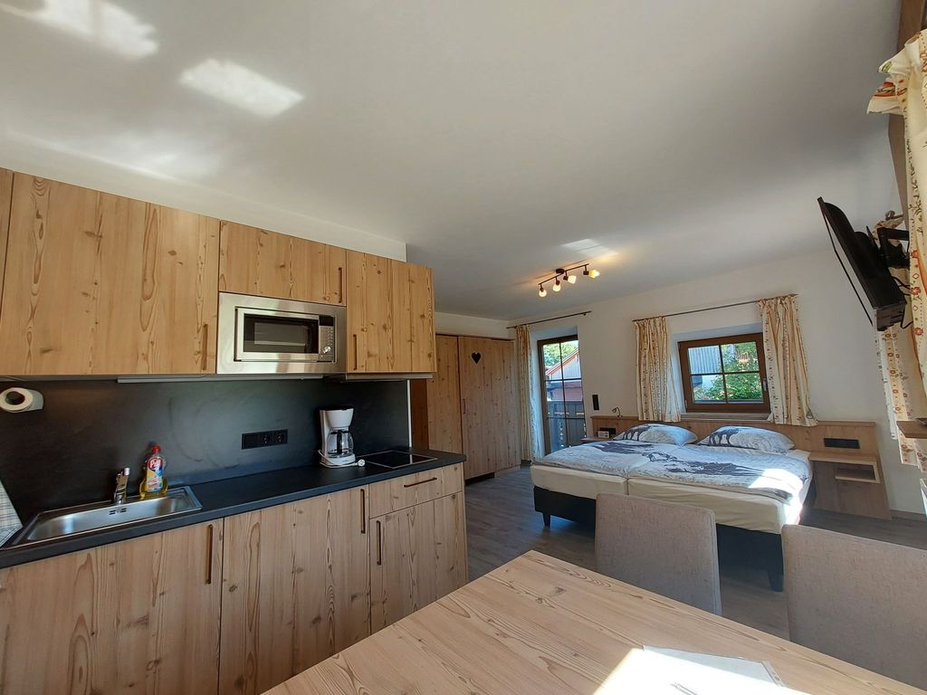 Appartement Alm mit Küche und Essplatz