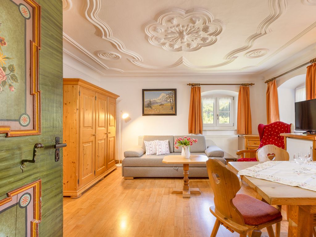 Ferienwohnung Enzian Wohnzimmer