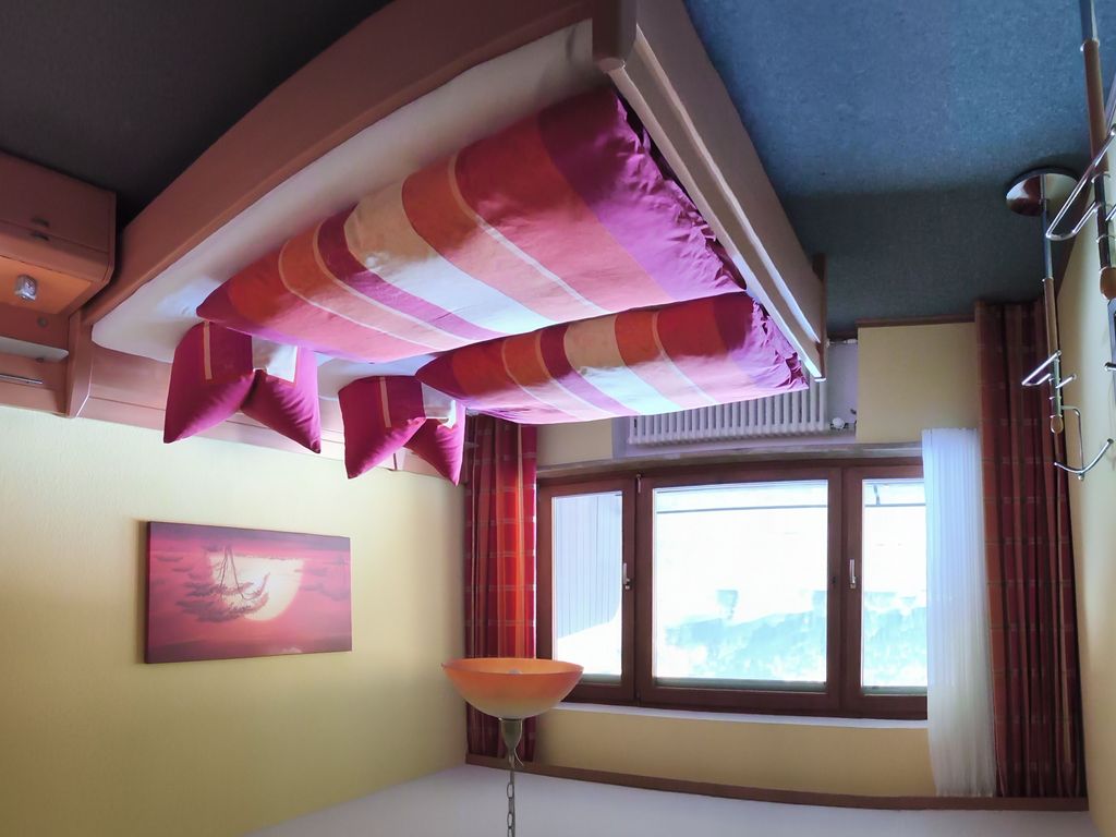 Blick in das Schlafzimmer