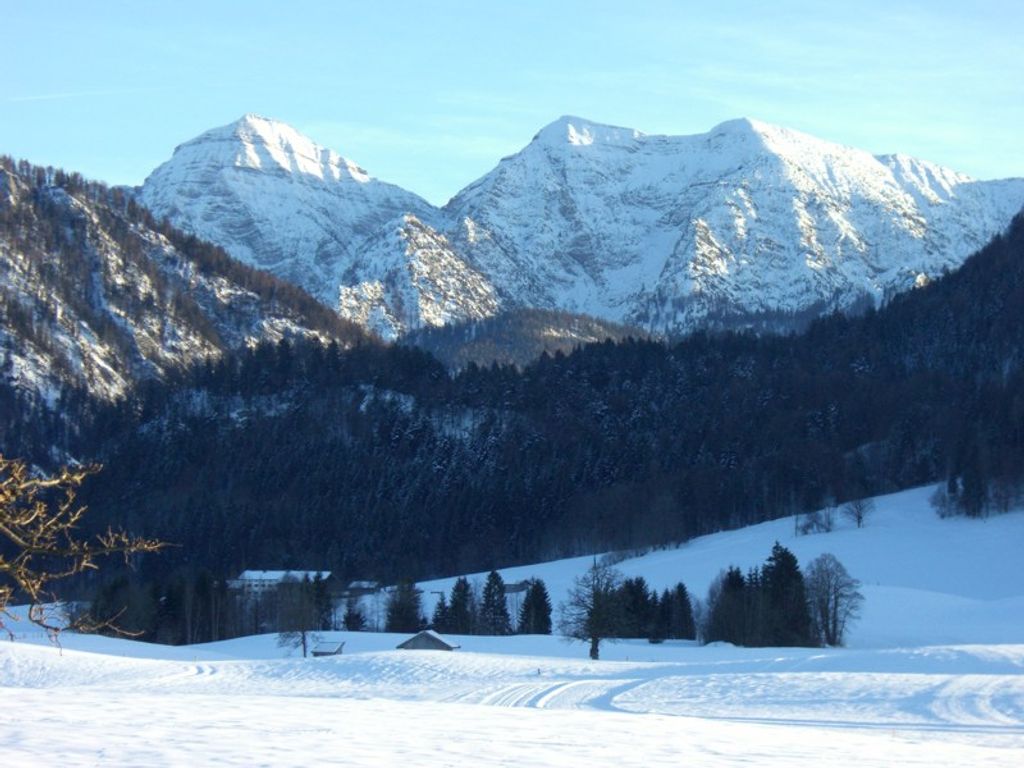 Bergpanorma im Winter
