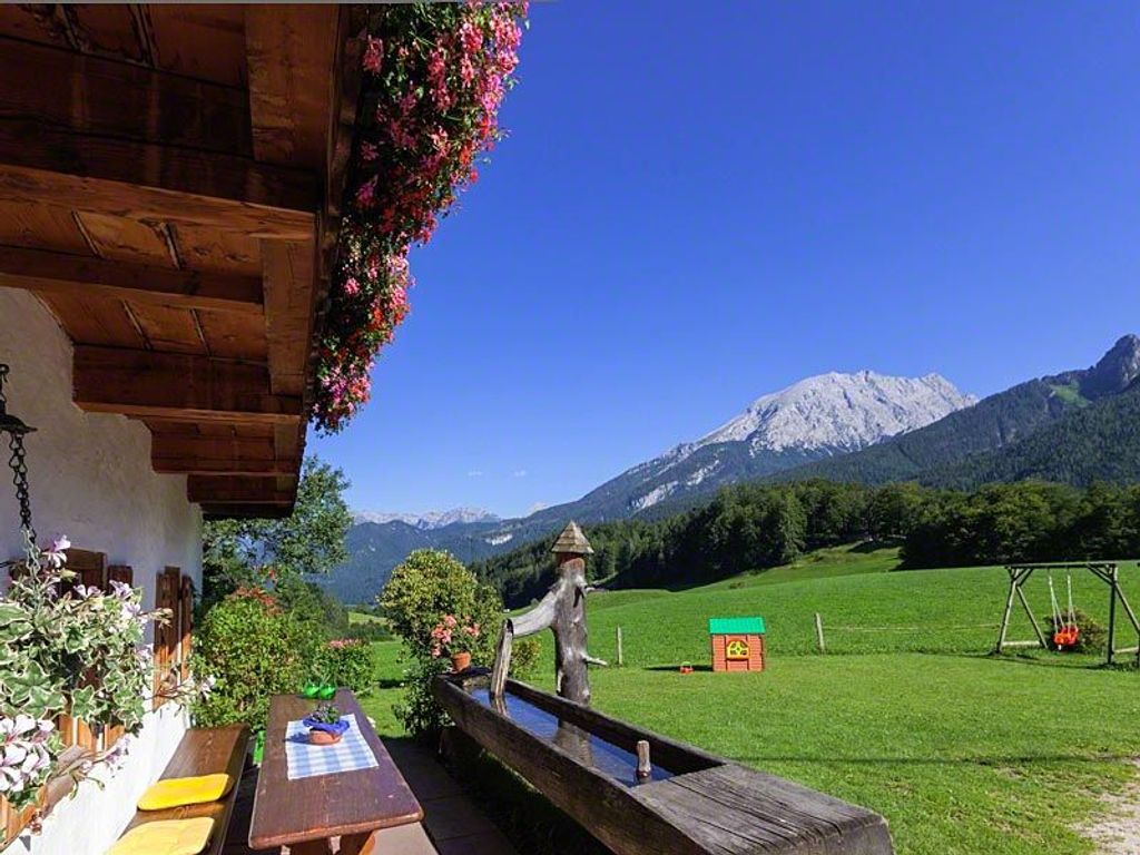 Ausblick vor dem Haus