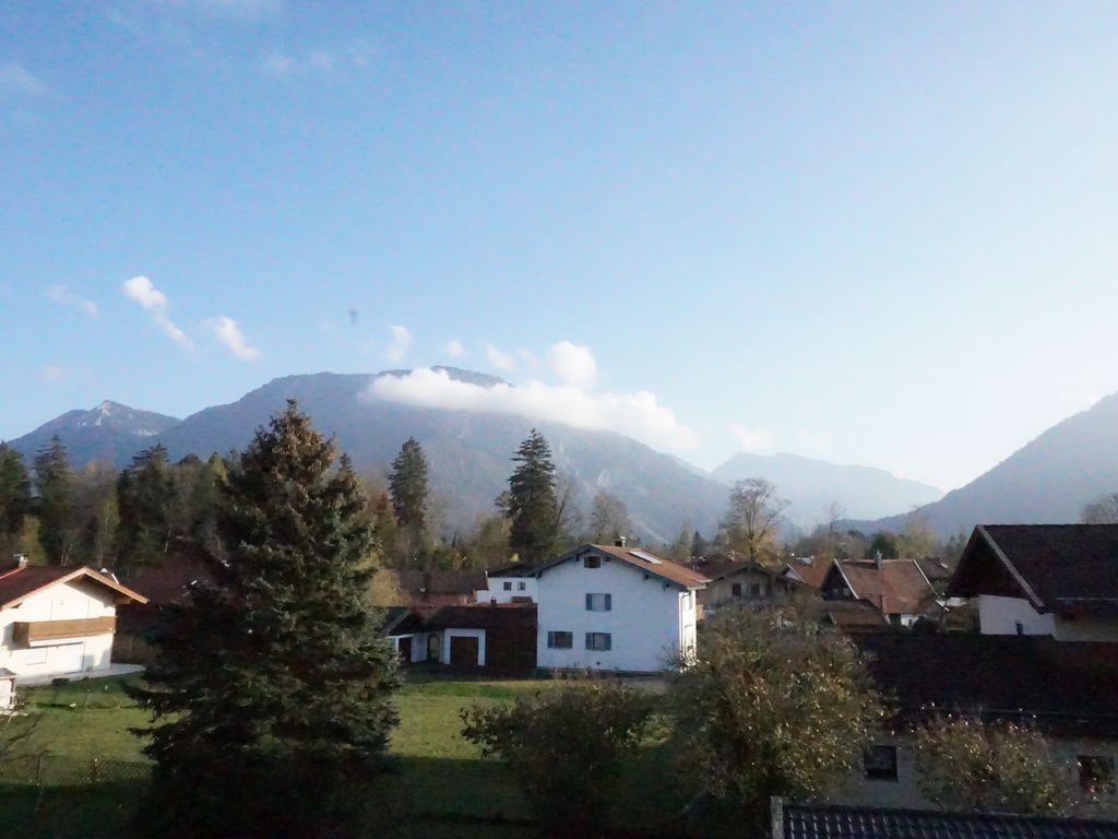 Blick auf das Ruhpoldinger Bergpanorama
