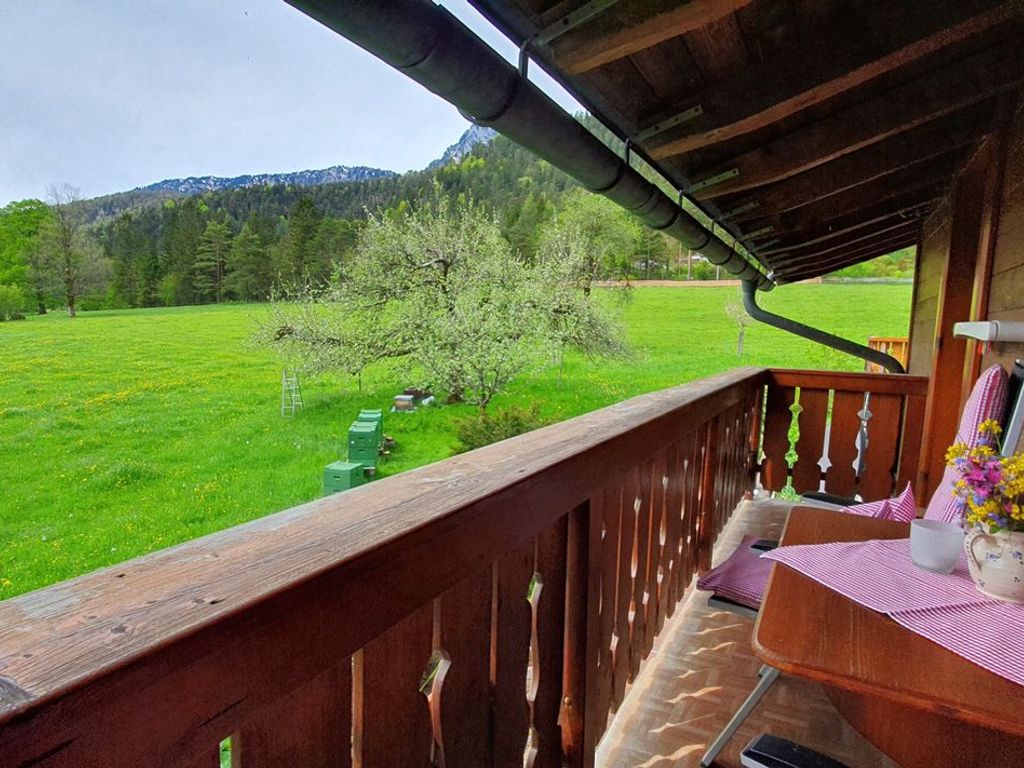 Blick vom Balkon