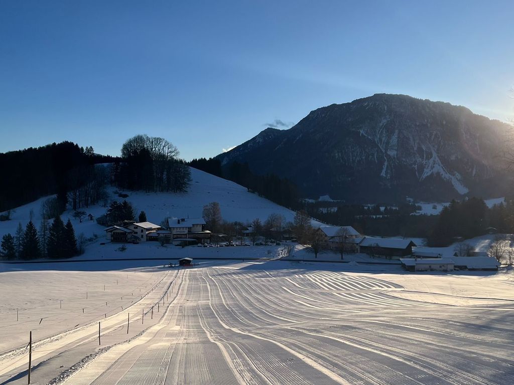 Winterbild Skilift