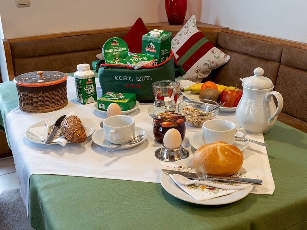Frühstück mit Regionalen Produkten