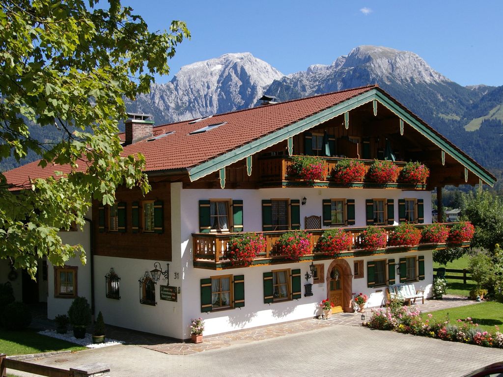 Hausansicht Gästehaus Almblick