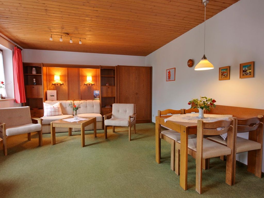 Wohnzimmer Ferienwohnung Grünsteinblick Nr.4