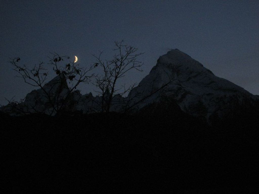 Watzmann bei Nacht