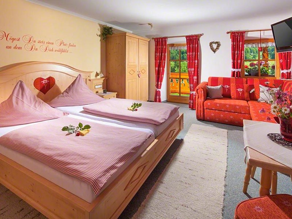 Schlafzimmer Ferienwohnung Kehlstein