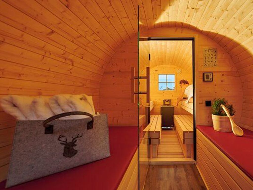 Sauna und Ruhebereich