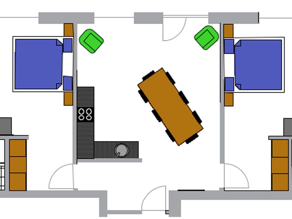 Grundriss Herzblatt