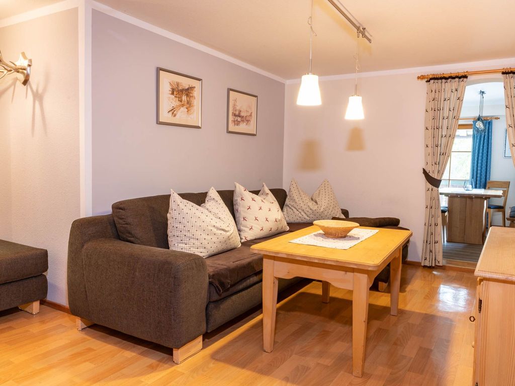 Ferienwohnung Watzmann Wohnbereich