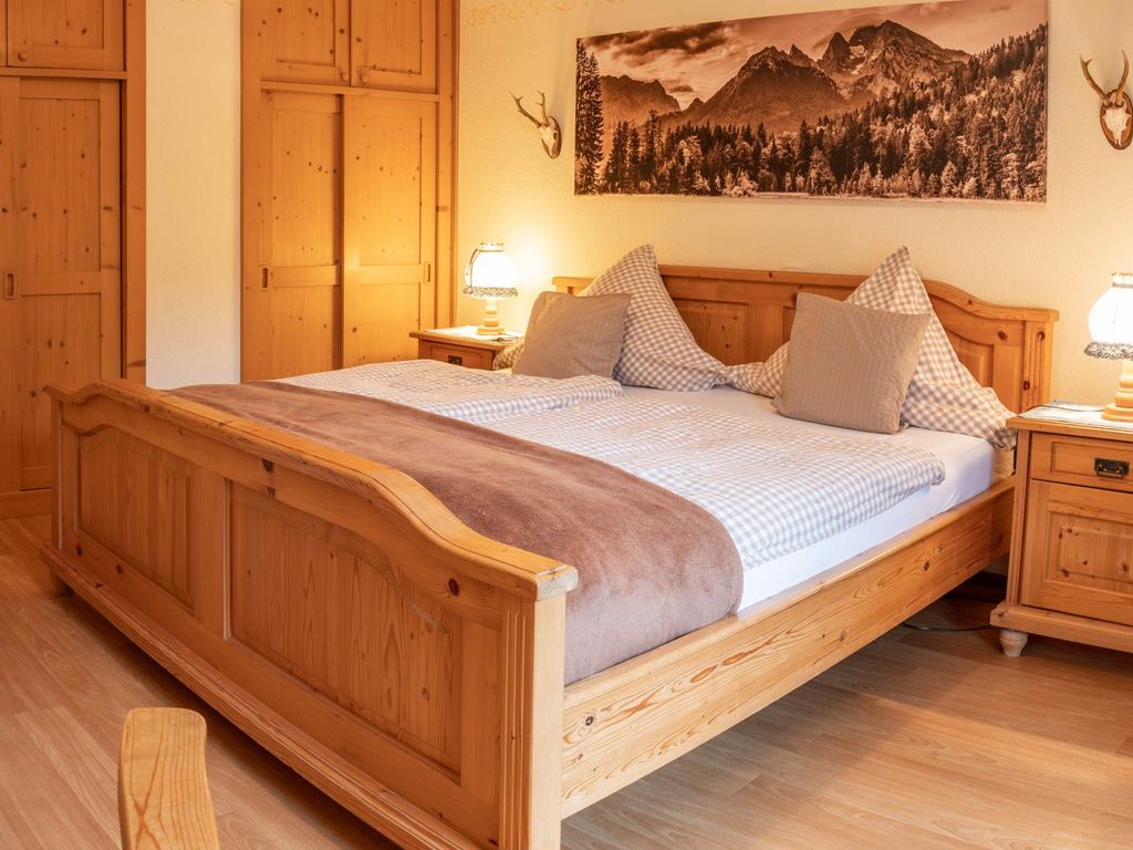 Ferienwohnung Steinberg Schlafzimmer