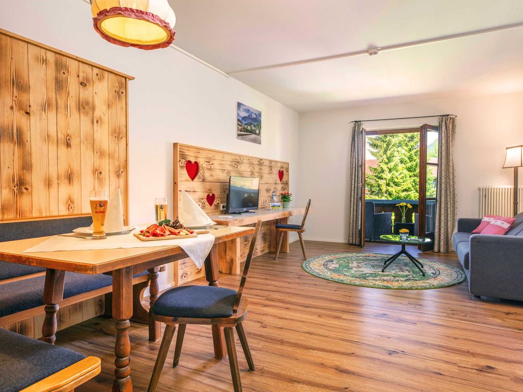 Sitzecke in der Auszeit Suite
