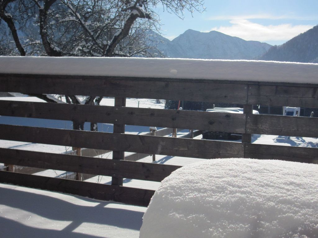 Blick vom Balkon