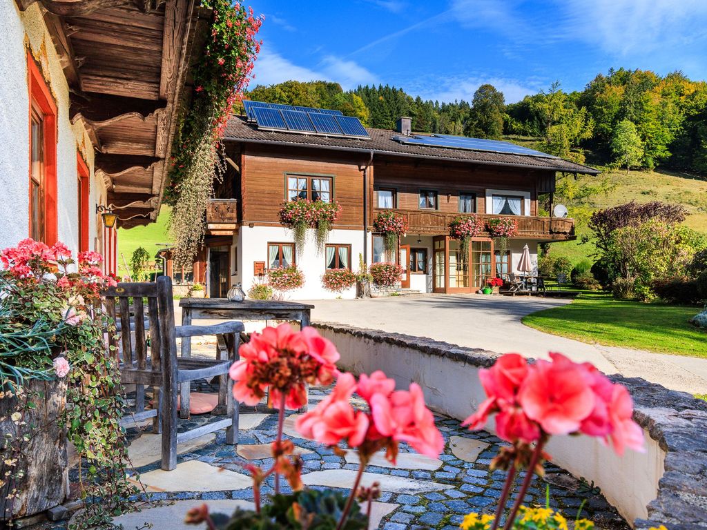 Bauernhof und Zuhaus