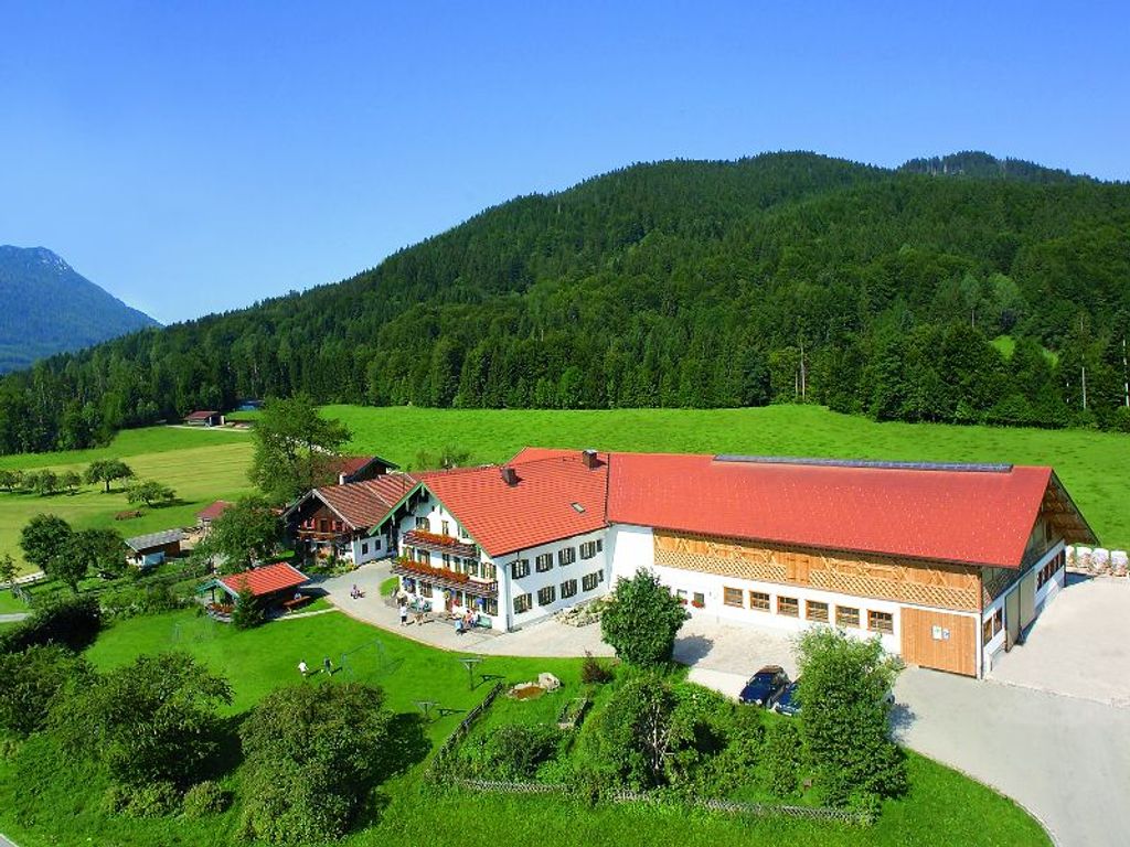 Luftaufnahme vom Haus